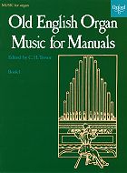 Old English Organ Music Organ sheet music cover